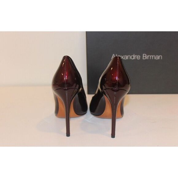 NEW Alexandre Birman Fechado Salto Alto Red Moroccan Heels NWT - Picture 3 of 10